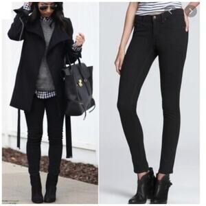NWT! Rag & Bone Black Plush Jean Skinny Legging - Size 30 (MSRP $190)